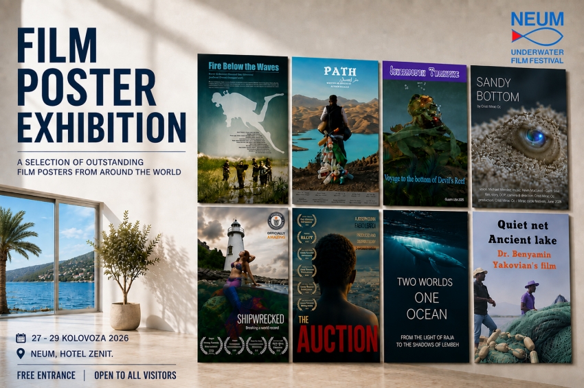 Neum Underwater Film Festival 2026 Brings Three Days of Film, Art and the Sea