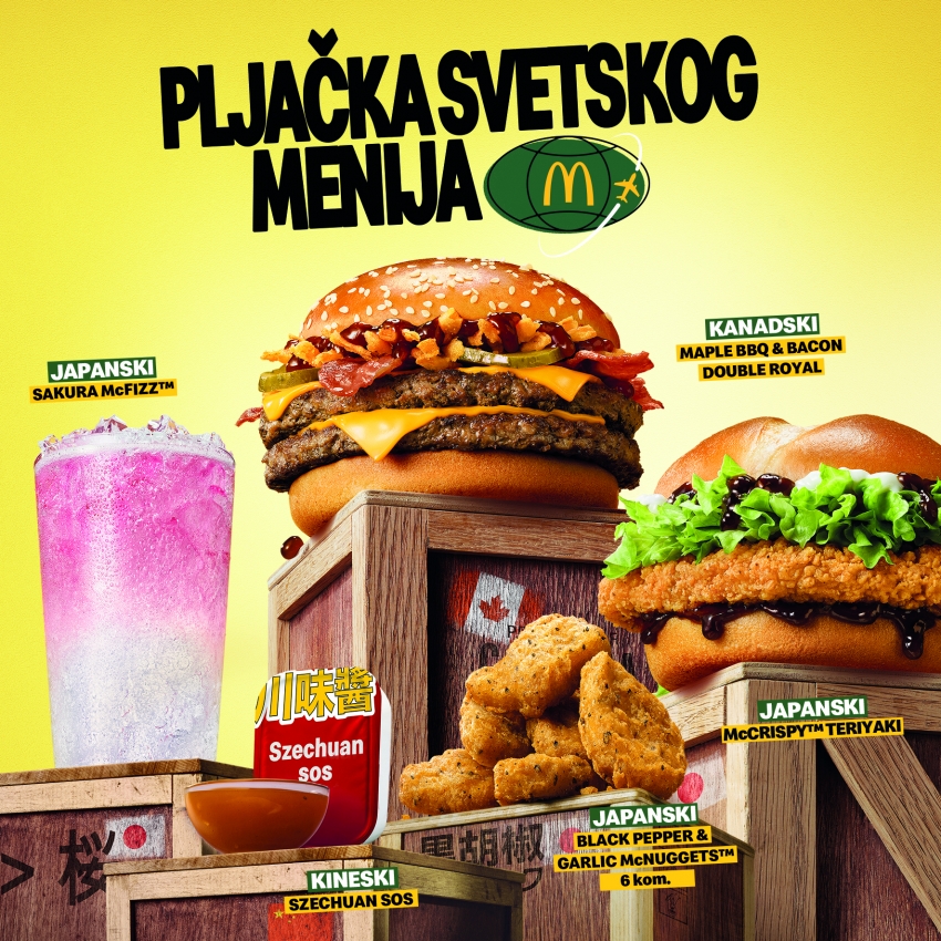 The Great World Menu Heist at McDonald’s Serbia