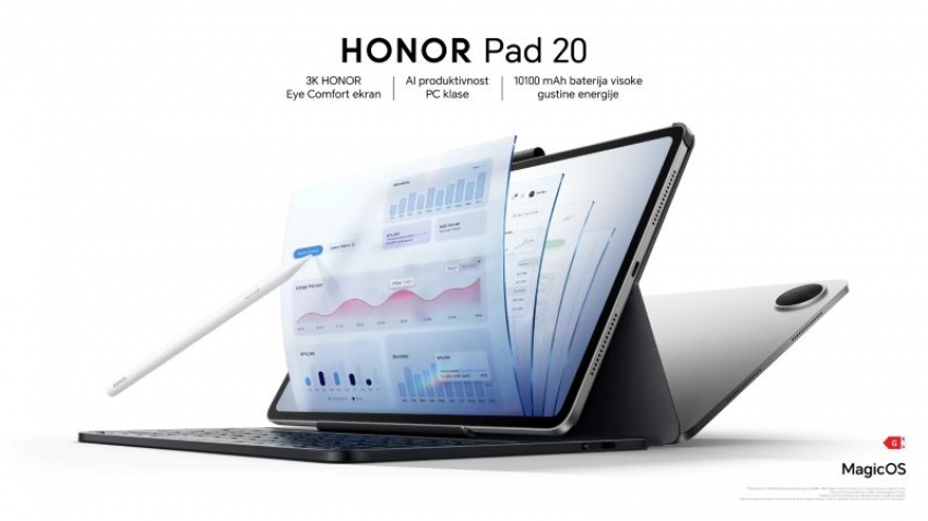 HONOR Pad 20 brings desktop-level productivity to a tablet designed for all-day use