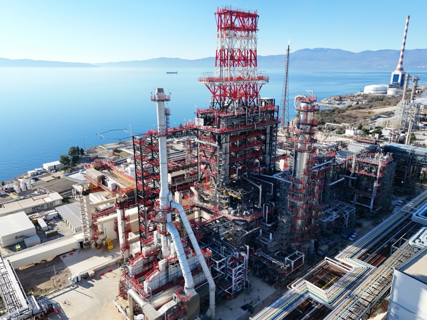 INA Successfully Starts Up New Delayed Coker Unit (DCU) at the Rijeka Refinery