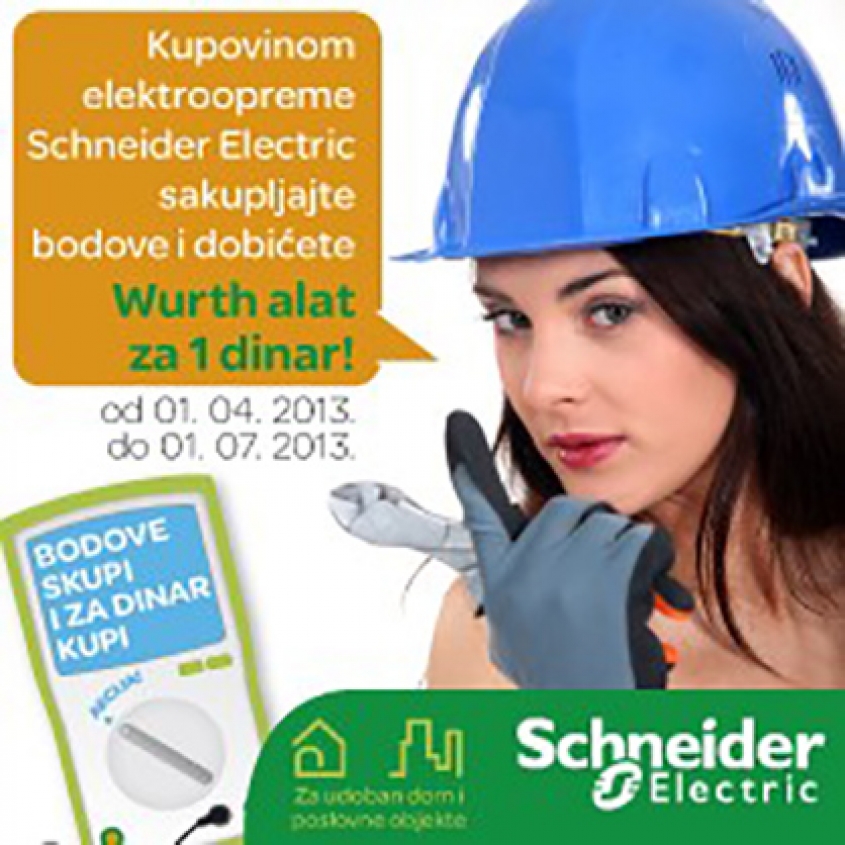 Promotivna akcija kompanije Schneider Electric
