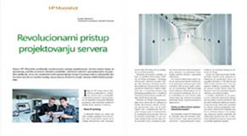 HP Moonshot serveri